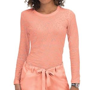 Koi underscrub top Sweet Coral 3XL